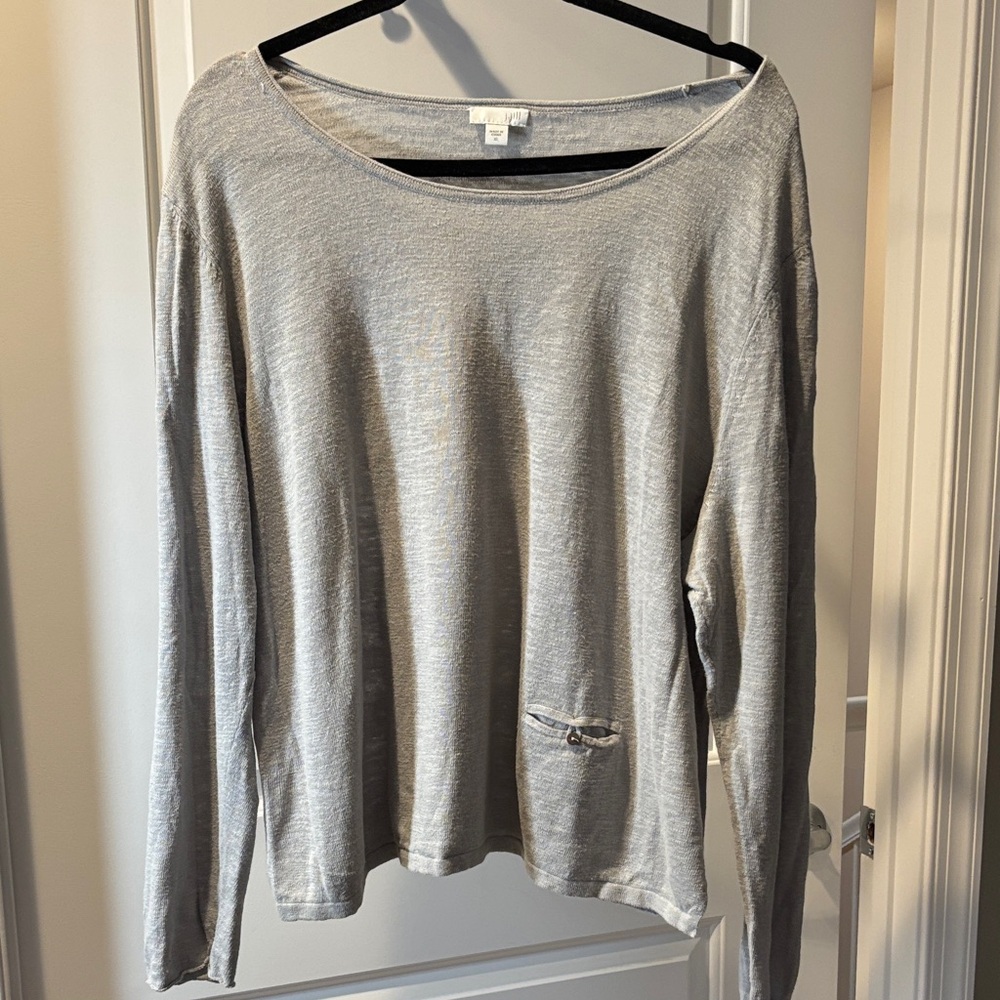 Gray Women's Top